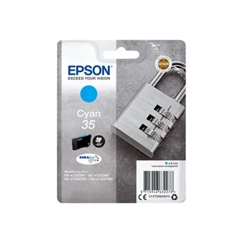 Epson Padlock 35 DURABrite Ultra Single Cyan Ink – image 1