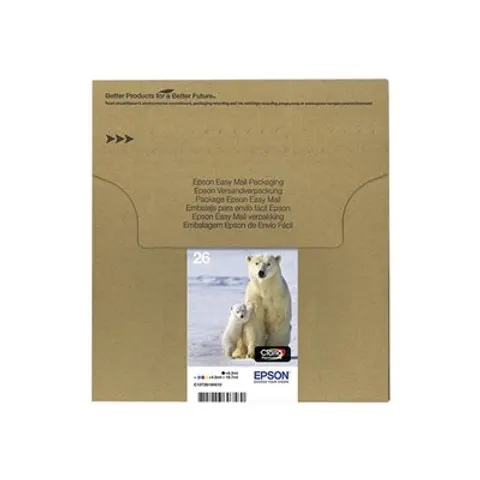 Epson Polar bear 26 Claria Premium Multipack 4-colours EasyMail Ink – image 1
