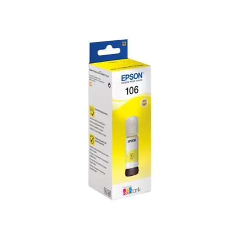 Epson 106 botella de tinta amarillo – imagen 1