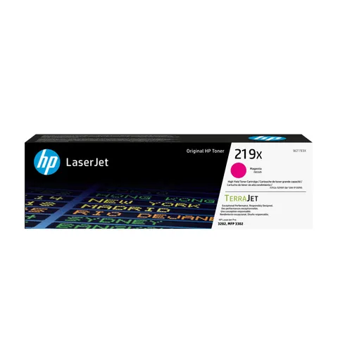 Toner Hp W2193X czerwony (magenta) – zdjęcie 1