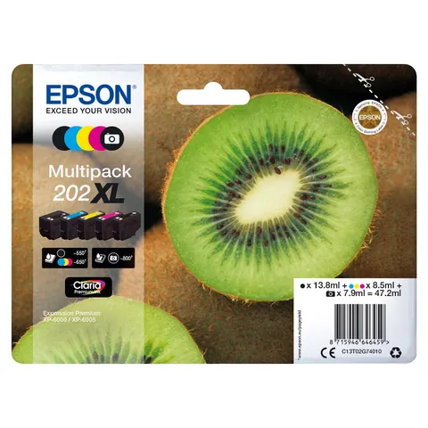 Epson 202XL - Inktcartridge / Multipack – afbeelding 1