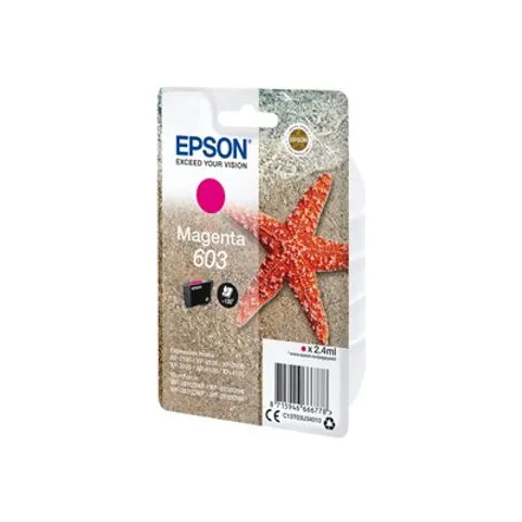 Epson C13T03U34010/603 Ink cartridge magenta. 130 pages 2.4ml for Epso – image 1