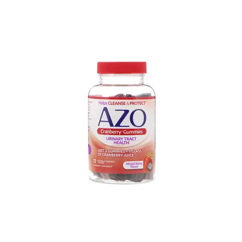 Azo, Cranberry Gummies, Mixed Berry Flavour, 72 Gummies – image 1