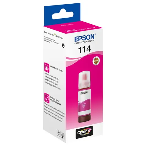 Epson 114 Ecotank Magenta Ink Bottle – immagine 1