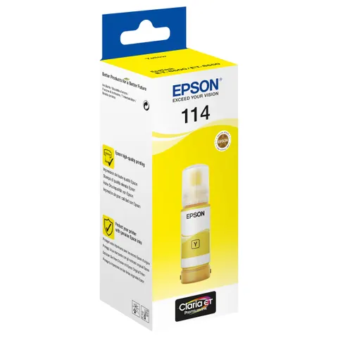 Epson 114 Ecotank Yellow Ink Bottle – immagine 1