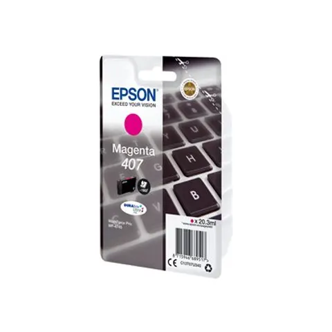 Epson 407 (C13T07U340) - Magenta - Druckerpatrone – Bild 1