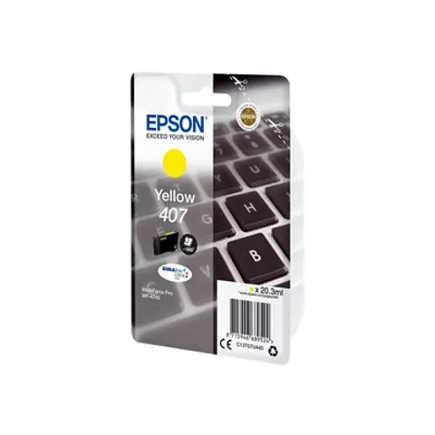 Epson 407 cartucho de tinta amarillo – imagen 1
