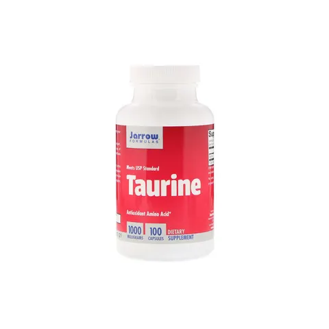 Jarrow Formulas, Taurine, 1000 mg, 100 Capsules – image 1