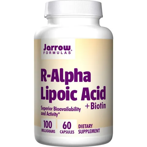 Jarrow Formulas R-Alpha Lipoic Acid + Biotin - 60 caps – image 1