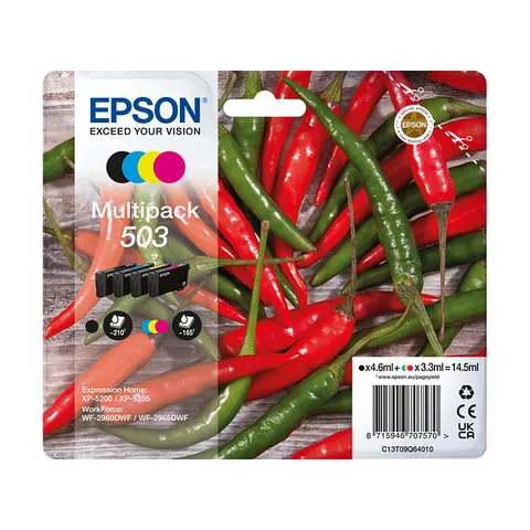 Original Ink Cartridge Epson 503 Multicolour – afbeelding 1