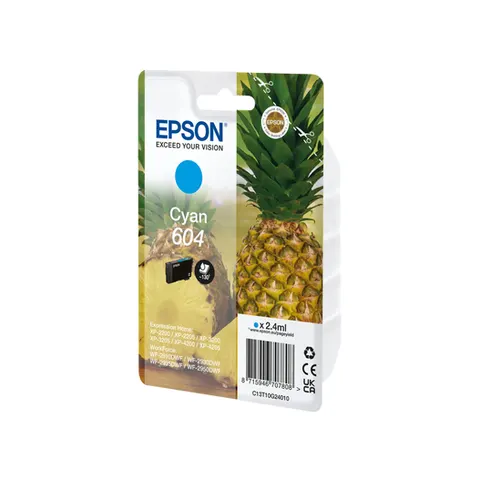 Epson 604 cartucho de tinta cian – imagen 1