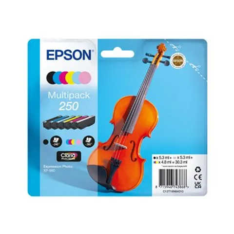 Epson 250 (C13T16N84010) - 6-farbig - Druckerpatrone – Bild 1