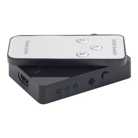 Conmutador HDMI Interfaz de 3 puertos - GEMBIRD – imagen 1