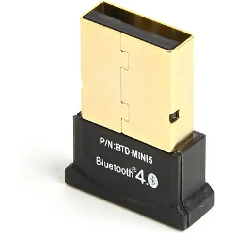 Gembird Bluetooth mini USB Adapter - USB 2.0 - BT 4.0 - Zwart – afbeelding 1