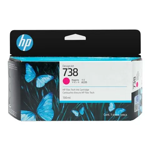 HP 738 (498N6A) - Magenta - Druckerpatrone – Bild 1