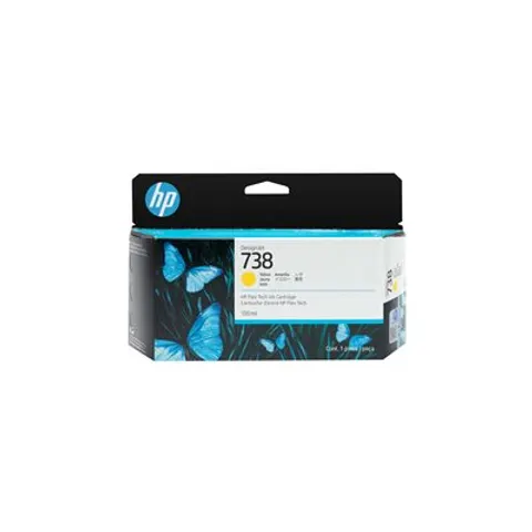 HP 738 (498N7A) - Gelb - Druckerpatrone – Bild 1