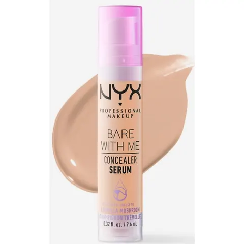 NYX Professional Makeup Bare with Me Concealer Serum Medium-Coverage and Hydrating 9,6mL 03 Vanilla – image 1