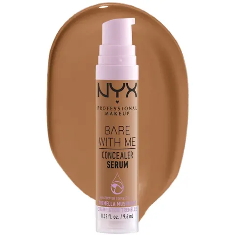 NYX Professional Makeup Bare with Me Concealer Serum Medium-Coverage and Hydrating 9,6mL 09 Deep Golden – image 1