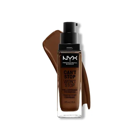 Nyx Professional Make Up CAN’T Stop WON’T Stop full coverage foundation #deep walnut – image 1