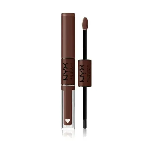 Nyx Professional Make Up Shine Loud pro pigment lip shine #never basic – image 1