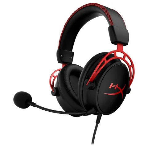 HyperX Cloud Alpha - Gaming Headset (Black-Red) (HX-HSCA-RD/EM) – Bild 1
