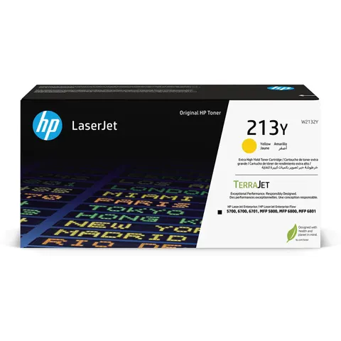 HP 213Y Gelb LaserJet Tonerpatrone – Bild 1