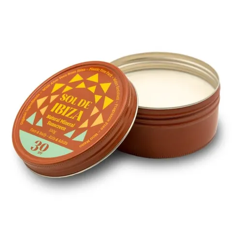 Sol de Ibiza Crema Solar SPF30 Bio 100 gr – imagen 1