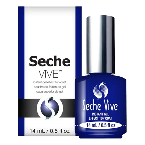 Seche Vite Seche Vive instant gel effect top coat 14 ml – image 1