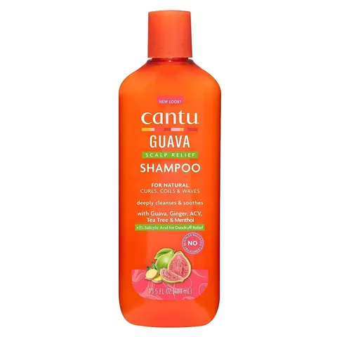 Cantu Guava & Ginger Anti-Dandruff Shampoo 400ml – afbeelding 1