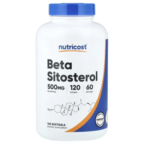 Nutricost, Beta Sitosterol, 250 mg, 120 Softgels – image 1