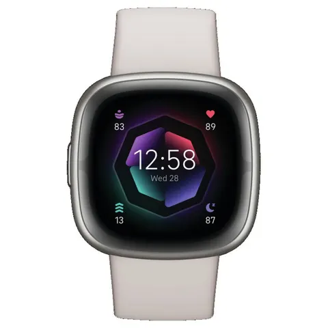 Fitbit Sense 2 Digitale Touch screen Alluminio GPS (satellitare) (FB521SRWT ? FB521SWRT) – immagine 1