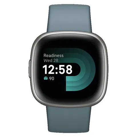 Fitbit Versa 4 - Smartwatch heren en dames - Blauw – afbeelding 1