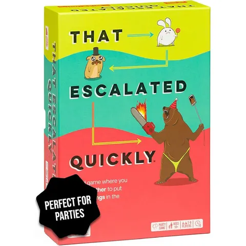 Exploding Kittens - That Escalated Quickly Party Game for 2-10 Players, Ages 7+, by Exploding Kittens – image 1