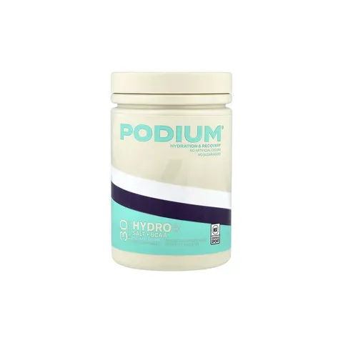 Podium Nutrition, Hydro & Salt 2025 + BCAA, Blue Razz Slushie, 14.39 oz (408 g) – image 1