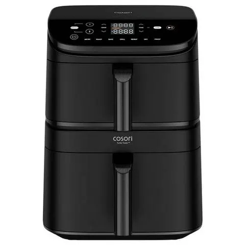 Friteuse à air chaud double 10,8 L CAF-DC121-ADER écran tactile noir, 7 programmes – image 1