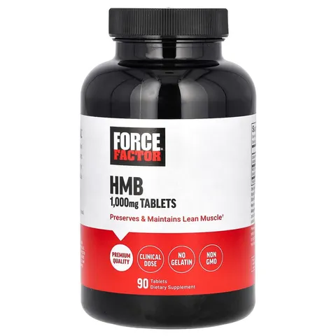 Force Factor, HMB, 1,000 mg, 90 Tablets – image 1