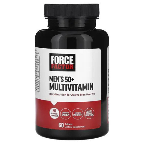 Force Factor, Men's 50+ Multivitamin, 60 Tablets – image 1