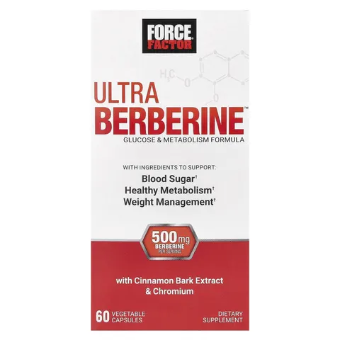 Force Factor Ultra Berberine — 60 Vegetable Capsules – image 1