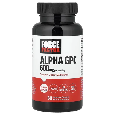 Force Factor, Alpha GPC, 60 Vegetable Capsules (300 mg per Capsule) – image 1