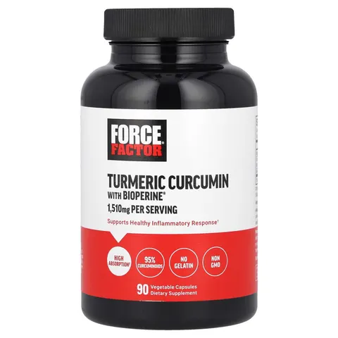 Force Factor Turmeric Supplement - 90 Capsules – image 1
