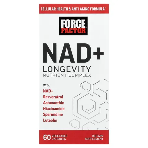 Force Factor, NAD+ Longevity Nutrient Complex, 60 Vegetable Capsules – image 1
