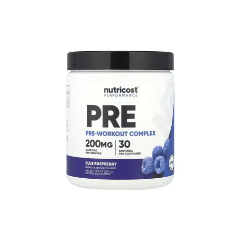Nutricost, Performance, Pre-Workout Complex, Blue Raspberry, 13.8 oz (387 g) – image 1