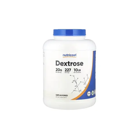 Nutricost, Dextrose, Unflavored, 10 lb (4,536 g) – image 1
