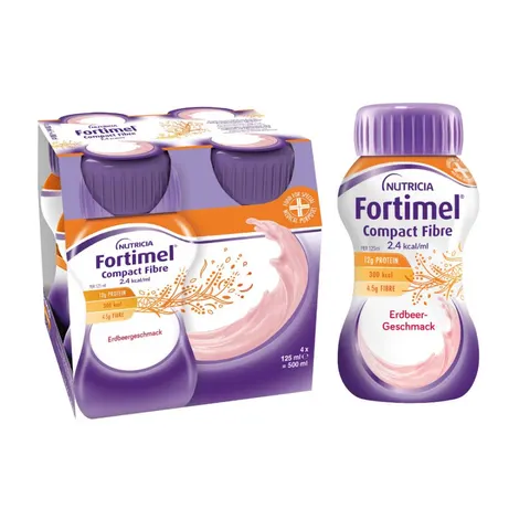 Fortimel Compact Fibre Erdbeere – Bild 1