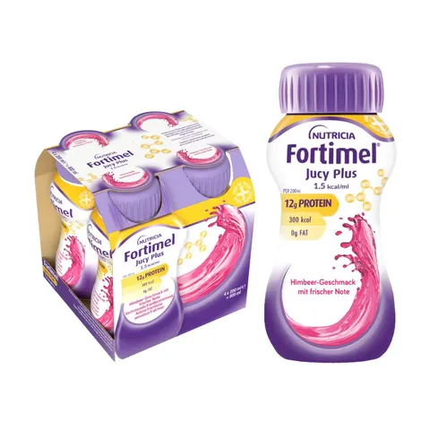 Fortimel Jucy Plus Himbeere Frische Note – Bild 1