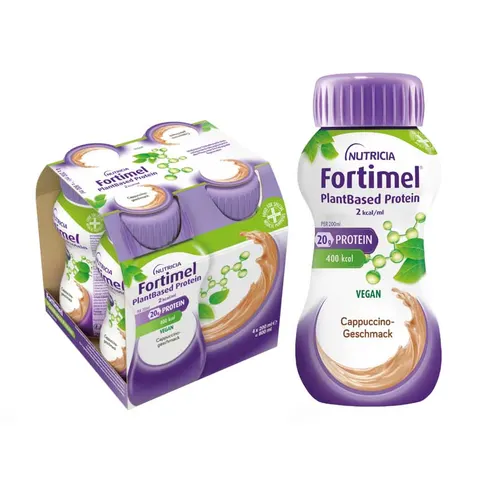 Fortimel Plantbased Protein 2 Kcal Cappuccino – Bild 1