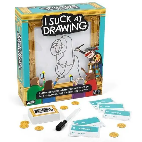 I Suck At Drawing Party Game for Group Play by Exploding Kittens – image 1