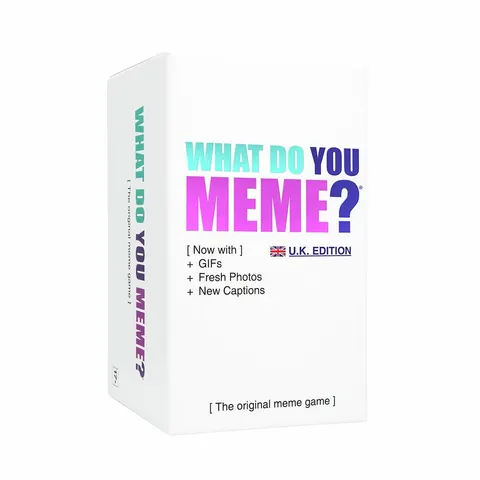What Do You Meme? UK Edition Party Game – image 1