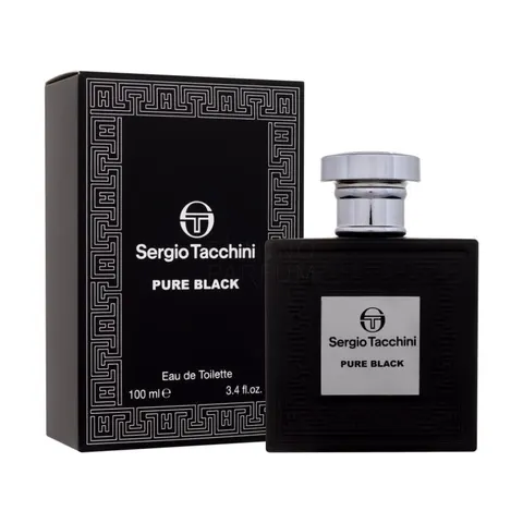 Sergio Tacchini Pure Black EDT M 100 ml – image 1
