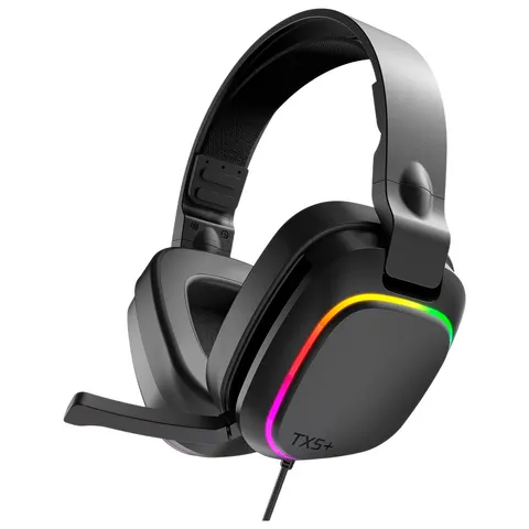 Gioteck TX5+ PS5, PS4, Xbox, Switch, PC Gaming Headset Black – image 1